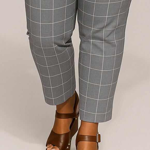 Plus size plaid pants - Picture 4 of 4